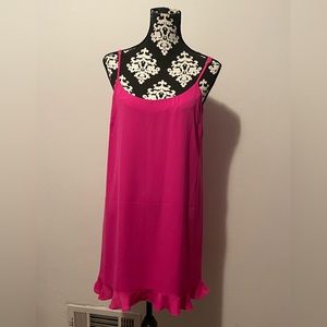 Amanda Uprichard Pink Cami Dress